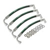 4PCS AW29374 Hydraulic Hose Fits for John Deere 120E 120R