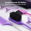 Nivofu 11Pcs Peines para Cabello Mujer, Kit para Peinar el