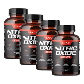 4pc Suplemento Óxido Nítrico Apoya Presión Arterial Arginina