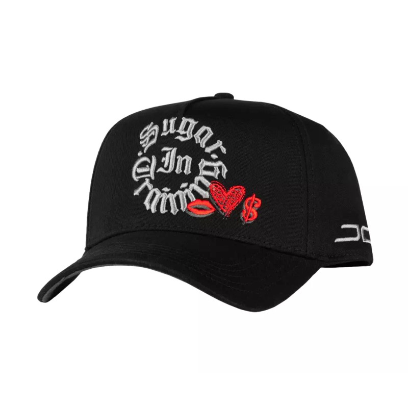 JC HATS BLACK SNAPBACK SUGAR IN TRAINING 1736 BLK