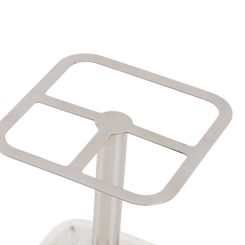 Toothbrush Holder Rustproof 304 Stainless Steel Toothpaste Storage Stand 3