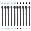 Aurorasports Snowboard Binding Straps, 8.27x0.59 Inch Plastic Snowboard Ankle Ladder