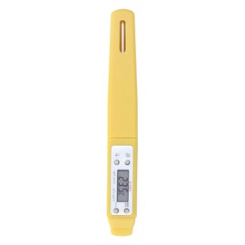 Digital Food Thermometer Automatic Calibration Pen Style High Accuracy Electronic Pocket Thermometer Yellow