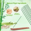 Citronella Incense Sticks,Lemongrass Insensé Sticks, 240 Count, Natural Refreshing Citronella