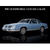 1981 Oldsmobile Cutlass Calais NEW Metal Sign: 9x12" Ships Free