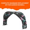 WC HeadbandZ XL | Maxwell - Extra Wide Silicone Headband