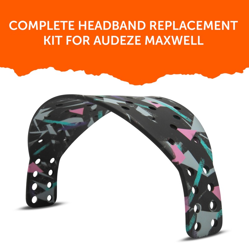 WC HeadbandZ XL | Maxwell - Extra Wide Silicone Headband