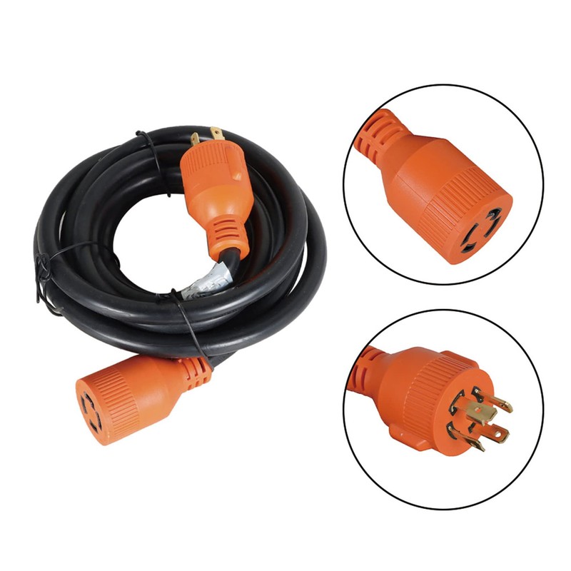 labwork 30A 15FT Generator Extension Cord L14-30P to L14-30R 4
