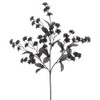 19" Silk Double Baby's Breath Flower Spray -Black (case of