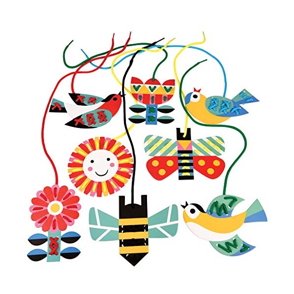 Rex London Children's Cardboard Learn to Stitch Activity