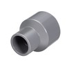 sourcing map PVC DWV Reducing Coupling Schedule 40 Gray 20mm