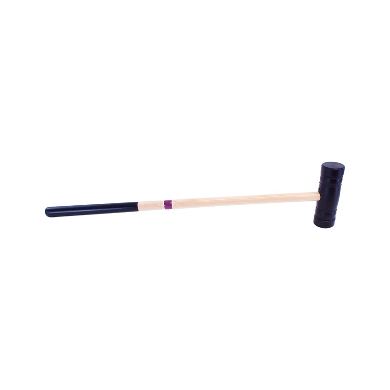 AmishToyBox.com Individual Flag Croquet Mallet - 32" Handle - Polymer