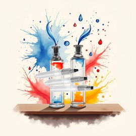 Junfamilee 3 Pcs Water Coloring Brush Pens, Water Soluble Pencil, Aqua Pen Brush for Watercolor Painting, Markers, Solid Colors or Powdered Pigment, Paintbrush Sets (White 12cm)