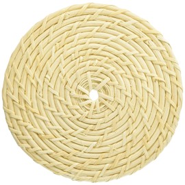 Takenosei 34410L Rattan Pot Type, Round, Large, Diameter 7.3 x 0.1 inches (18.5 x 0.4 cm)