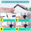 Huiguli XL Blood Pressure Cuff for Big Arms, 22-52 CM