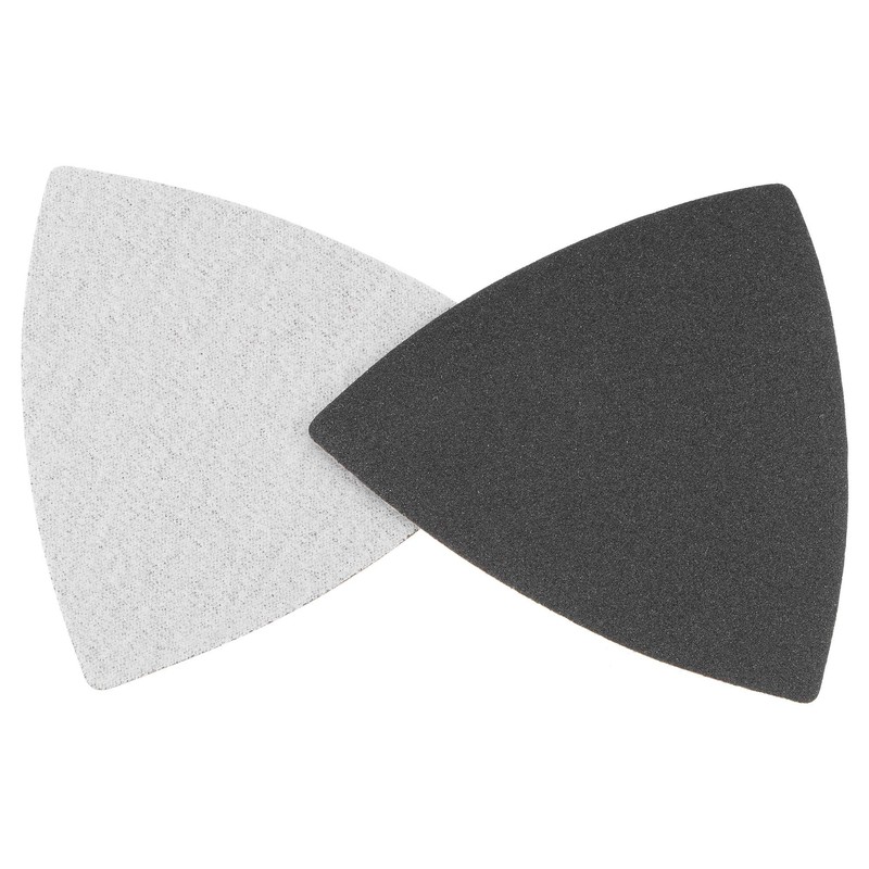 sourcing map Triangular Sandpaper Hook and Loop Triangle Sanding Pad