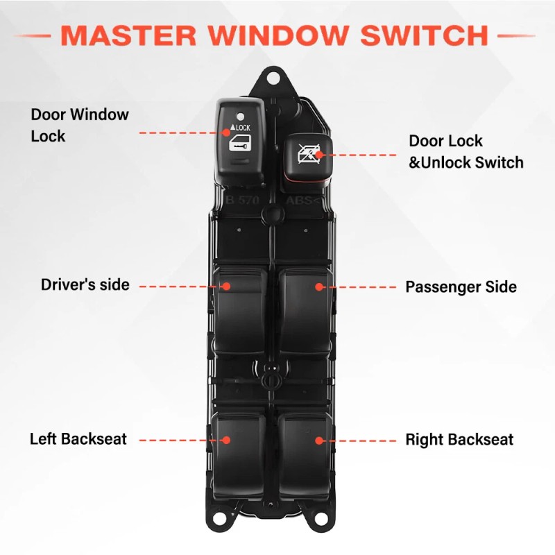 CNPAPC For Lexus RX330 RX350 GX470 RX400H 2004-2009 Driver Power