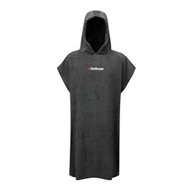 Northcore Surfing and Watersports Accessories - Unisex Beach Basha Changing Robe Poncho GREY - One size