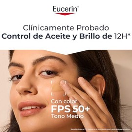 Eucerin Eucerin Sun Oil Control Fps 50+ Tono Medio 50Ml