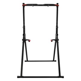 GUIAFUHYE Triangular Pull Up Station, Pull Up Bar,Adjustable Height Home Pull Up Bar,Multi-Function Home Gym Strength Training Fitness Equipment (Black,3.81 * 4.36ft)