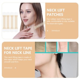 FRCOLOR Face Tape Lifting Invisible Turkey Neck Tape Anti-Wrinkle Patches for Neck Eyes Jowls Sagging Skin