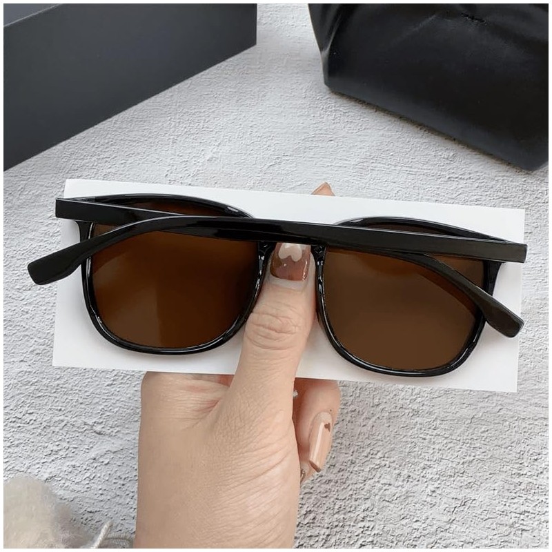 88flix Korean Unisex Polarized Sunglasses, Stylish, Oversize, Large, Sunburn Protection,