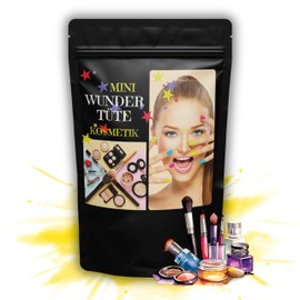 Beauty Bag Cosmetic Surprise Bag Makeup Mind. 3-4 Beauty Surprise Products: Brand Make-Up, Lipstick, Lip Gloss, Makeup Tools, Beauty Accessories, Random colour combination