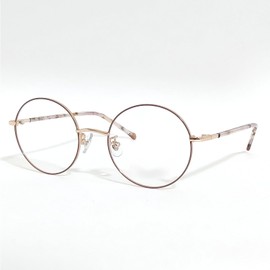 [Megane Style] Super Blue Light Cut Glasses, PC Glasses, HEV94% Reduction, Round Boston Glasses, Metal, Unisex, Women's, Men's, Women's, Men's, Blue Light Reduction, Glasses, UV Protection,