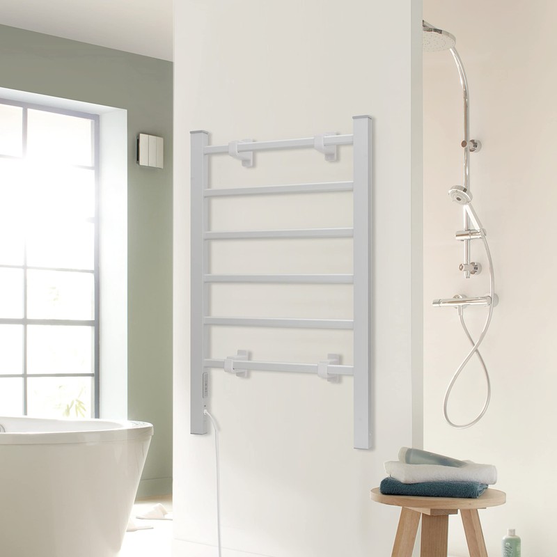 KEG Towel Warmer 6 Bars for Bathroom Freestanding or Wall