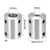 sourcing map Shaft Coupling Connector 5 mm to 10 mm