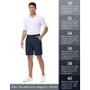 JWM Men's 7" Stretch Khaki Golf Shorts - Chino Casual