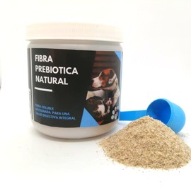 Fibra Prebiótica para Perros y Gatos Que recubre el estómago y el intestino facilita el tránsito, Genera Grandes Beneficios en su Salud intestinal y un Colon Saludable. (120 gr)