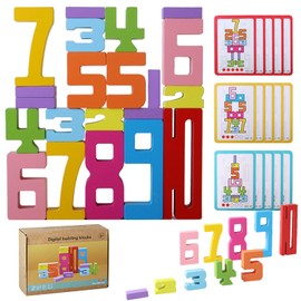 LETTERASHQP Stacking Tower Baby Stacking Tower Wooden Stacking Game Sorting Game Wooden Shape Sorter Stacking Toy Stacking Tower Wooden Toy Motor Skills Toy Gift for Girls Boys from 1 2 3 Years