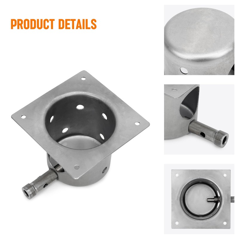 Stanbroil Fire Burn Pot Replacement for Traeger and Pit Boss
