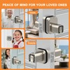 Richelock IU52 Double-Sided Keypad Door Lock, All-Weather, Fully Waterproof Keyless