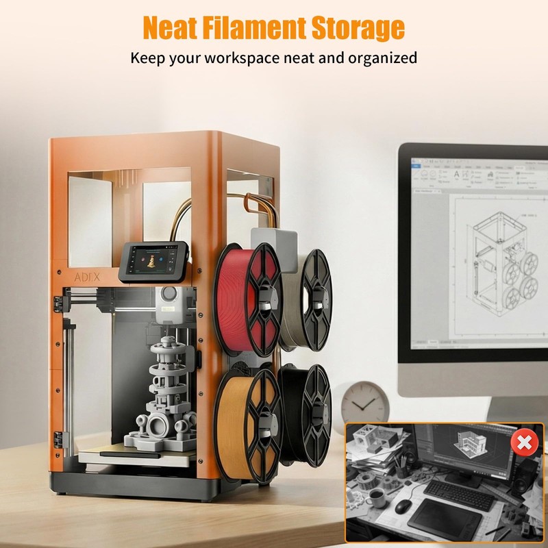 3D Printer Enclosure Kit, Noise & Odor Reduction, for Flashforge