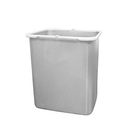 EKOTECH ‎817041 Replacement Bin 8 Litres Light Grey for Aladin and Select Waste Bin Model, Plastic, Grey, 8