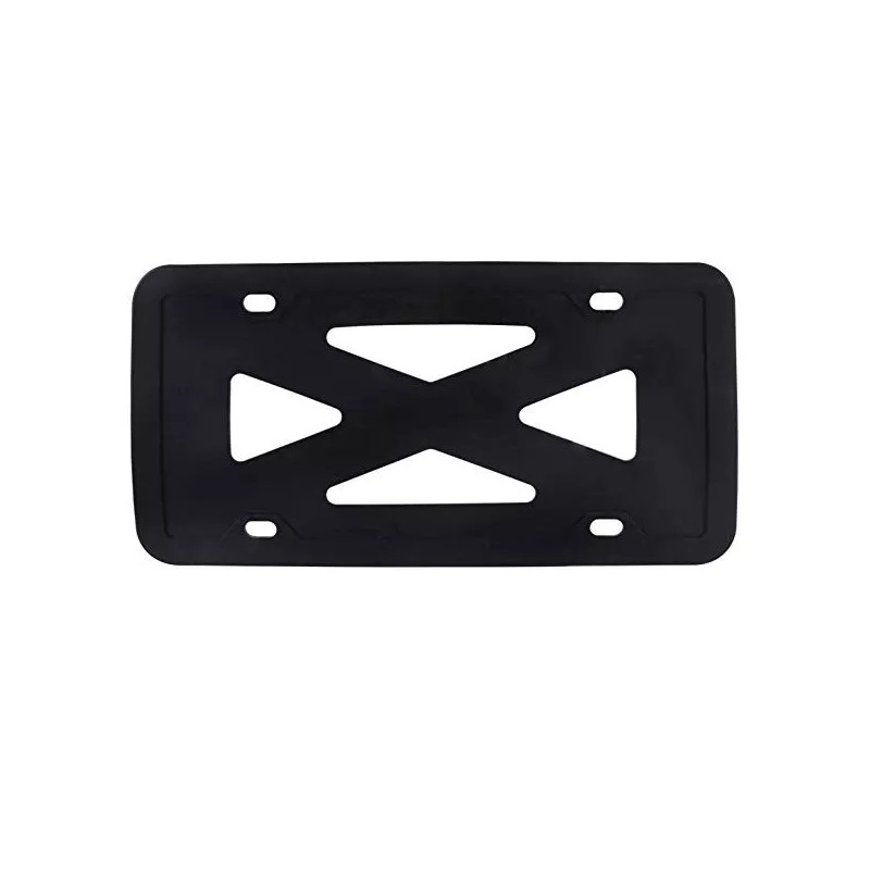 BLVD ONE Silicone License Plate Frame Anti-Rattle with Installation Screws