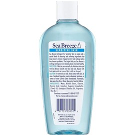 Seabreeze Deep Cleaning Facial Astringent for Sensitive Skin, 10 Fluid Ounce (Pack of 3) (SE03052WM)