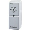 Drayton 13007 White HTS3 Cylinder Thermostat, Heating