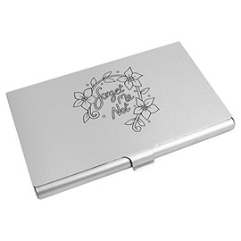 Azeeda 'Forget Me Not' Business Card Holder/Credit Card Wallet (CH00003202)