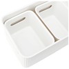 Tatay 7010901 Multipurpose Organizer Basket Set with Lid, 3X White,