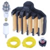 Gubeter 2 x Air Fuel Filter Primer Bulb Line Hose