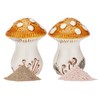 Ceramic Mushroom Salt and Pepper Shakers Set – Whimsical Kitchen