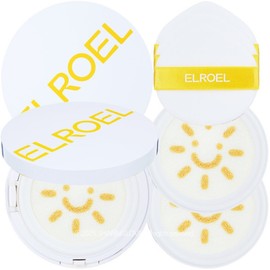 2025 Eloel Pangpang Big Sun Cushion S9 Season 9 (1 main product + 2 refills) / 2025 엘로엘 팡팡 빅 선쿠션 S9 시즌9 본품1개 + 리필2개