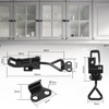 Kigniote GH-4001 Stainless Steel Tension Latch, Box Clasp, Snap Latch,