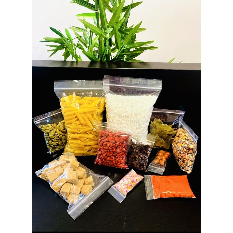 Pack of 100 Bags - 2.25'' x 3'' Multipurpose Plain