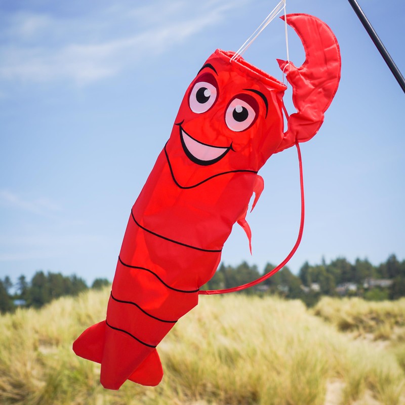 In the Breeze 5010 — 3D Lobster Windsock — Hanging