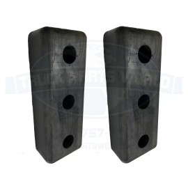 Automann Pair of LOADING DOCK BUMPERS Transcraft TRAILER TRUCK 11.187 LONG PBA-687 PBA687