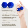 2 x DBT Skills Hedgehog Ball, Magnetic High Stress Acupressure